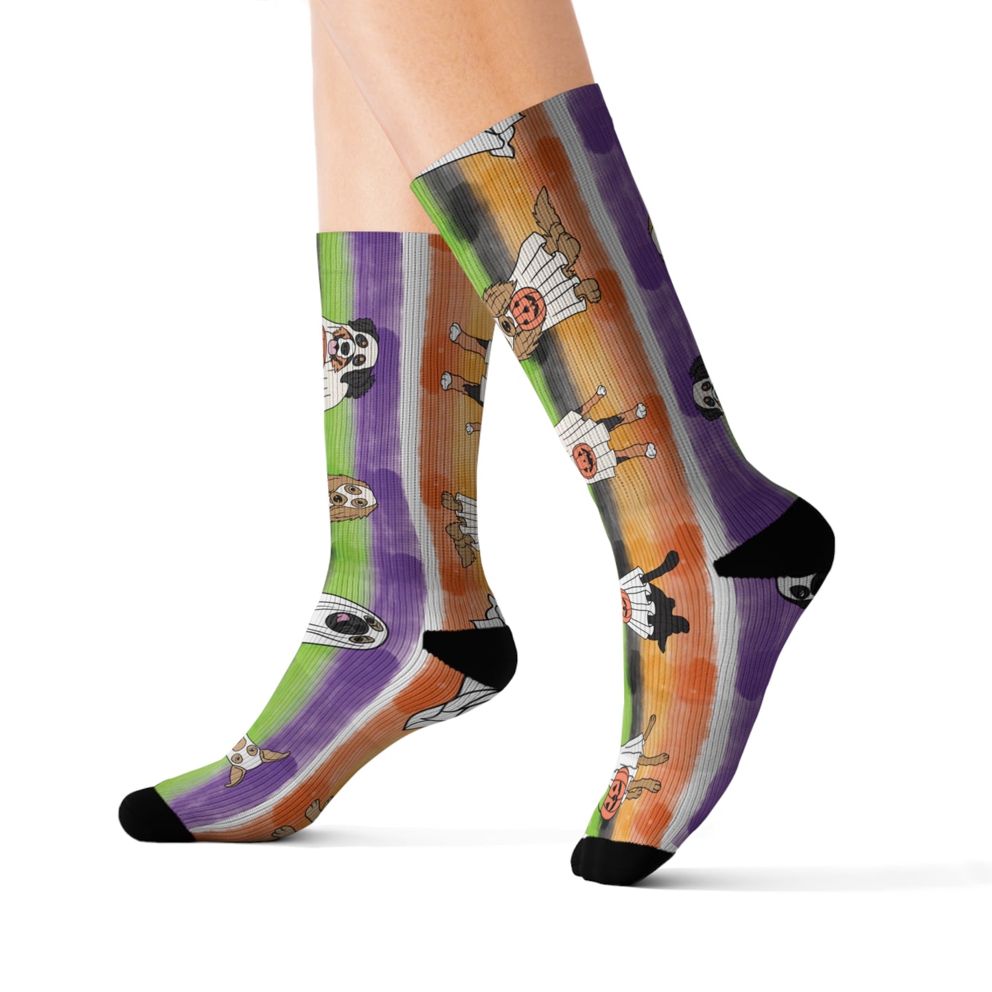 Windsor Wonders Ghost Dogs Sublimation Socks