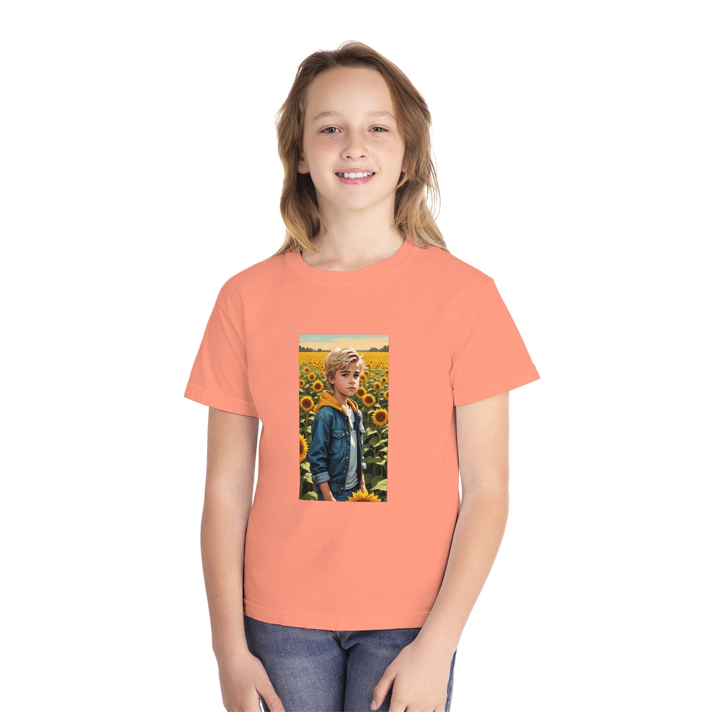 Windsor Wonders Spencer Jr Sunflower Youth Midweight Tee
