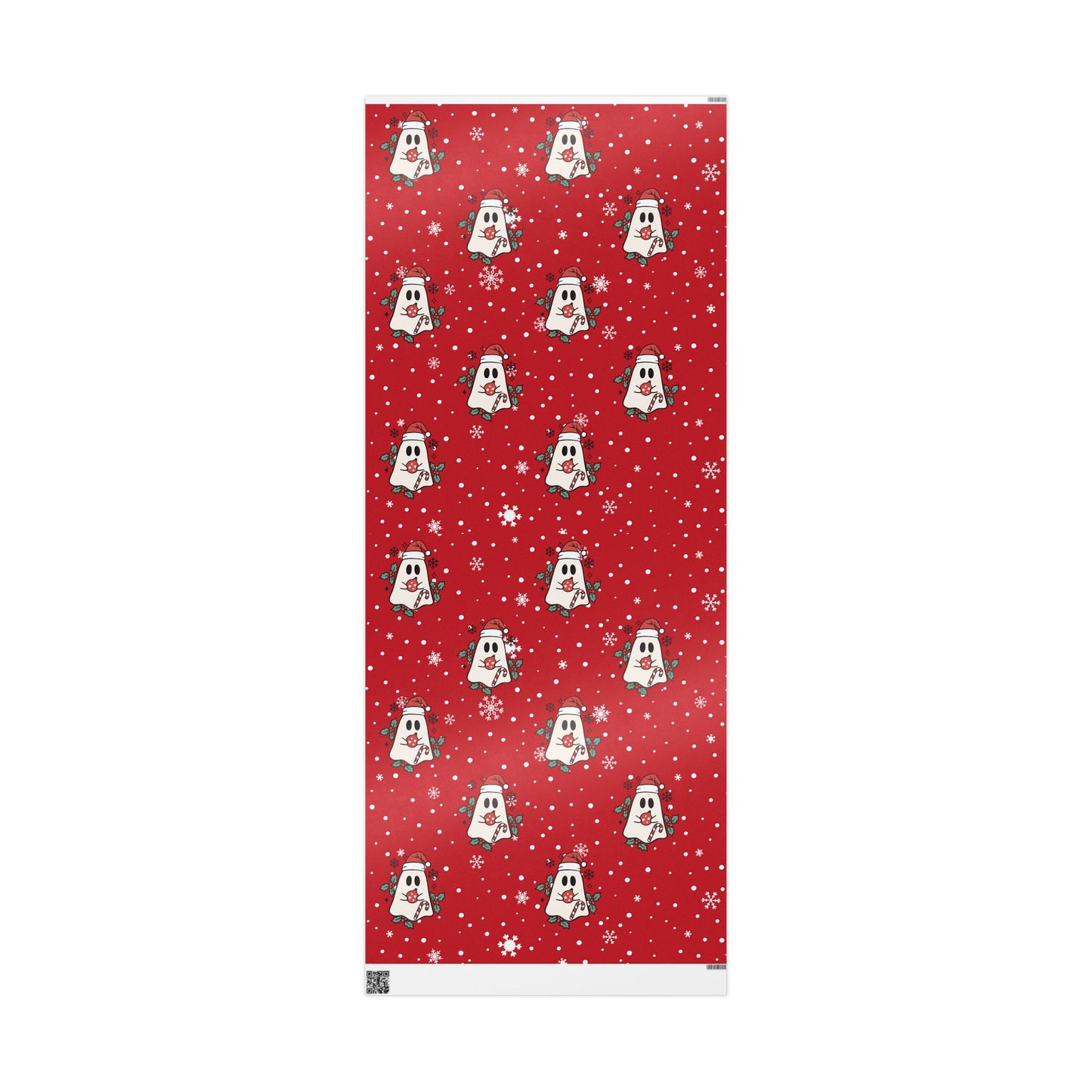 Festive Spirits Wrapping Papers Dark Red