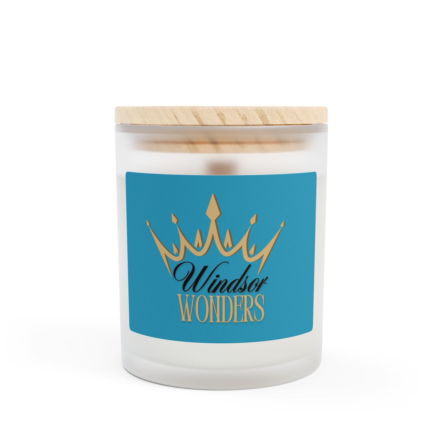 Luxury Candle, Aromatic Decor, Gift for Her, Home Fragrance, Relaxation, Candles for Special Occasions, Windsor Wonders Crown Turquoise