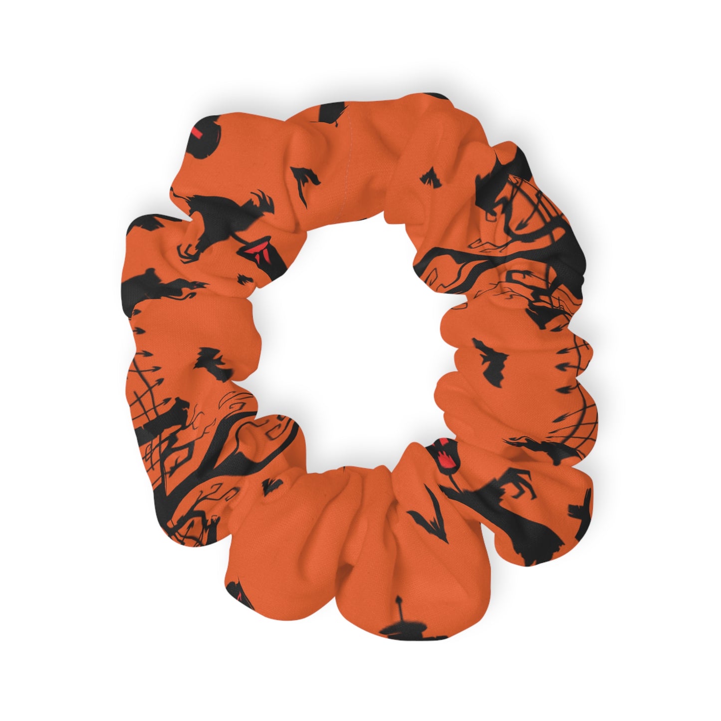 Windsor Wonders Orange Graveyard Scrunchie