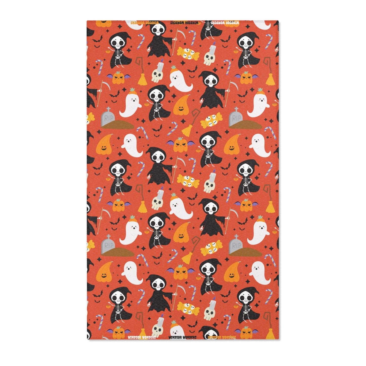 Windsor Wonders Reaper Halloween Area Rugs