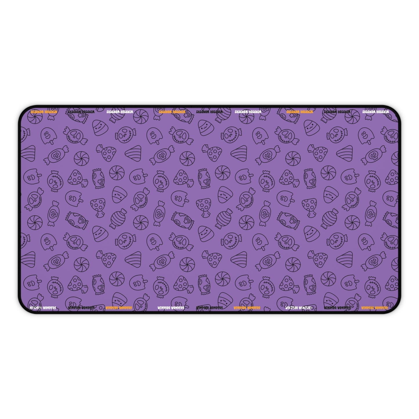 Windsor Wonders Light Purple Halloween Candy Desk Mat