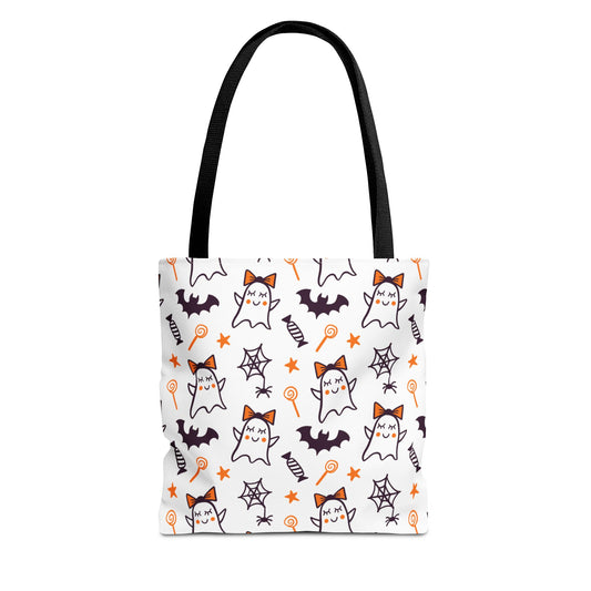 Windsor Wonders Cute Ghosts Halloween Tote Bag (AOP)