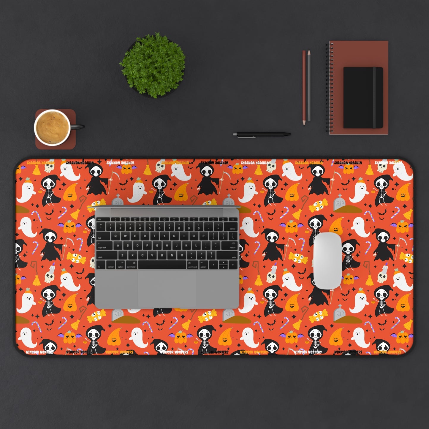 Windsor Wonders Reaper Halloween Desk Mat