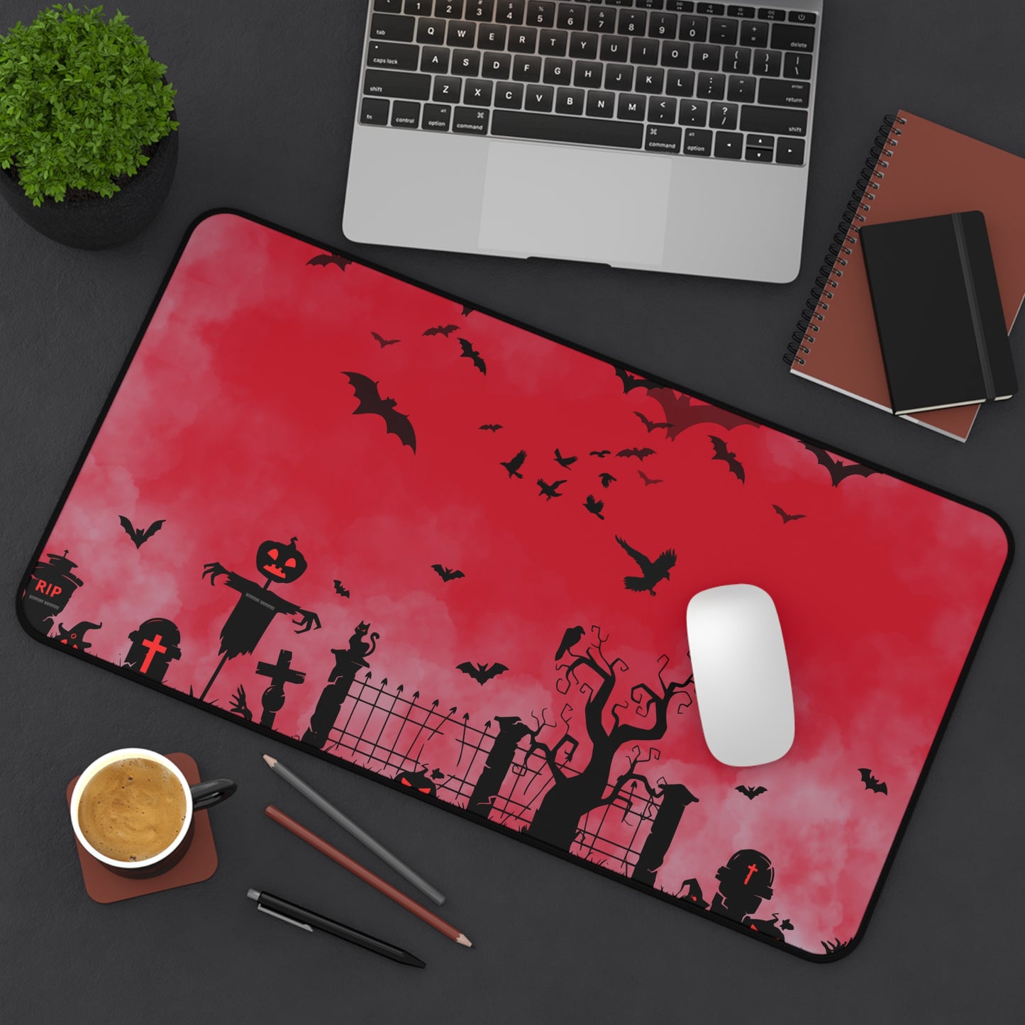 Windsor Wonders Red Graveyard Desk Mat