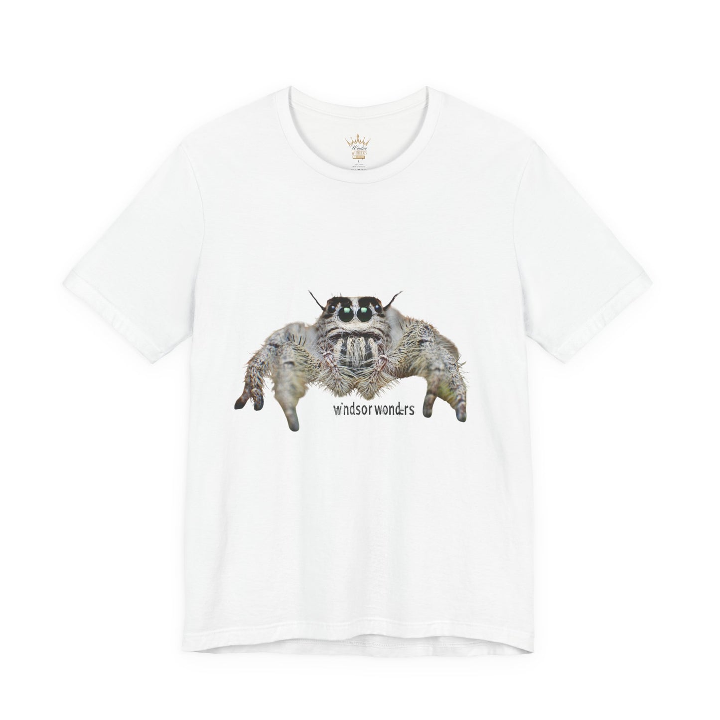 Windsor Wonders Spooder-Inspired Unisex Tee, Cute Cat Shirt, Animal Lover Gift, Fun Graphic Tees, Unique Casual Wear
