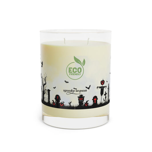Scented Candle - Full Glass, 11oz, Graveyard Wrapped