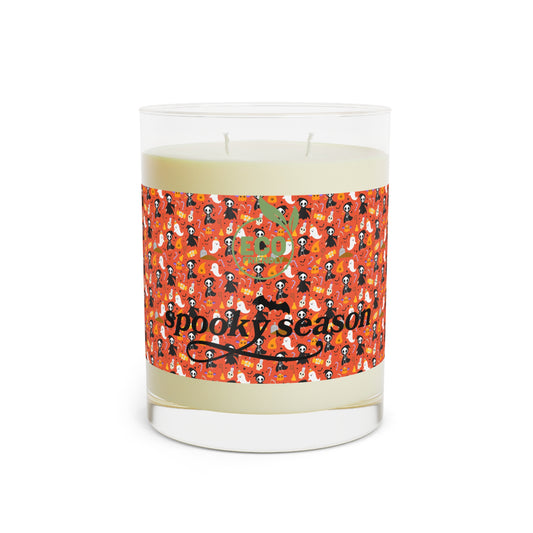 Scented Candle - Full Glass, 11oz, Reaper Halloween Wrapped