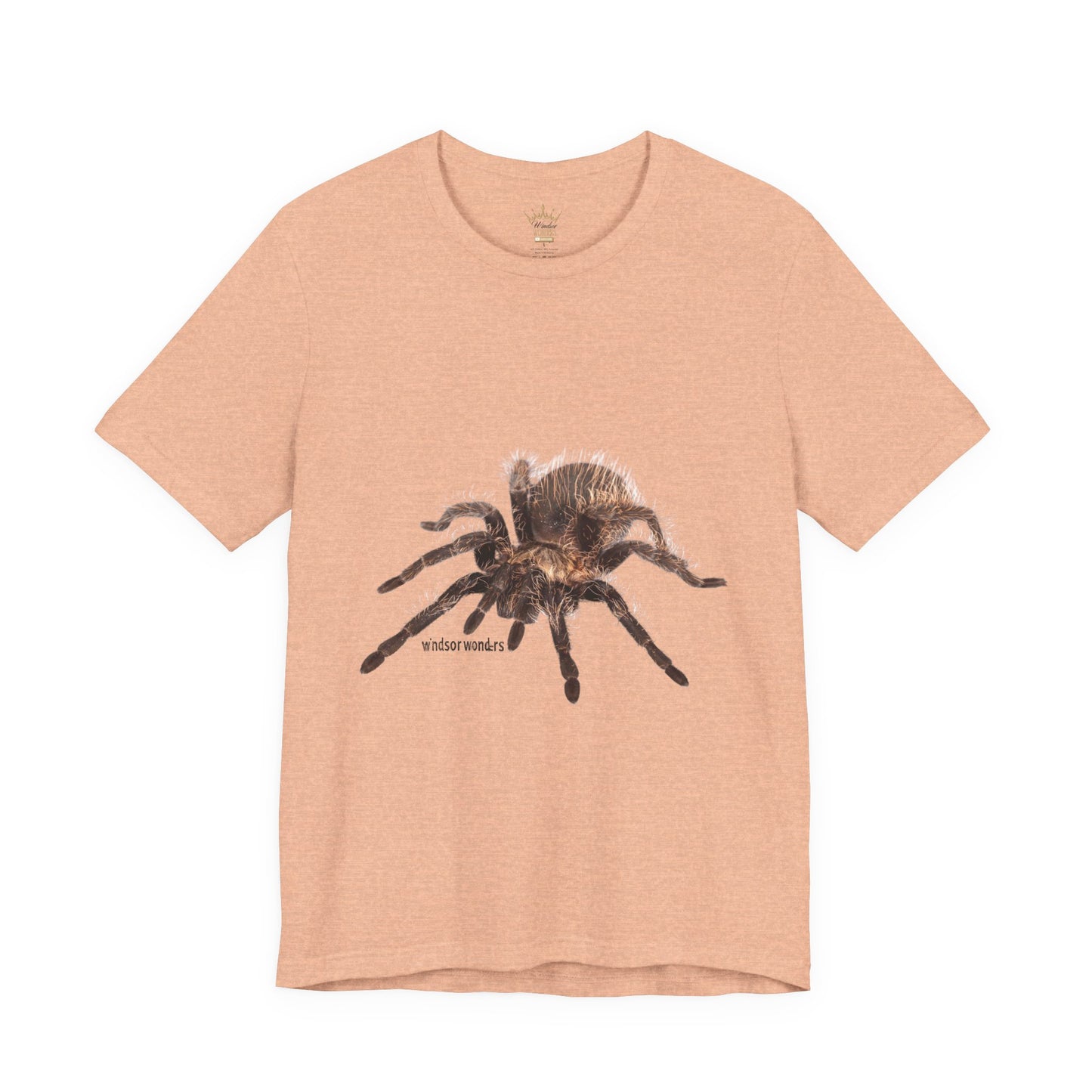 T-Shirt featuring a Realistic Tarantula Design, Funny Spider Lover Tee, Gift for Entomologists, Halloween Costume Shirt, Nature Fan [...]