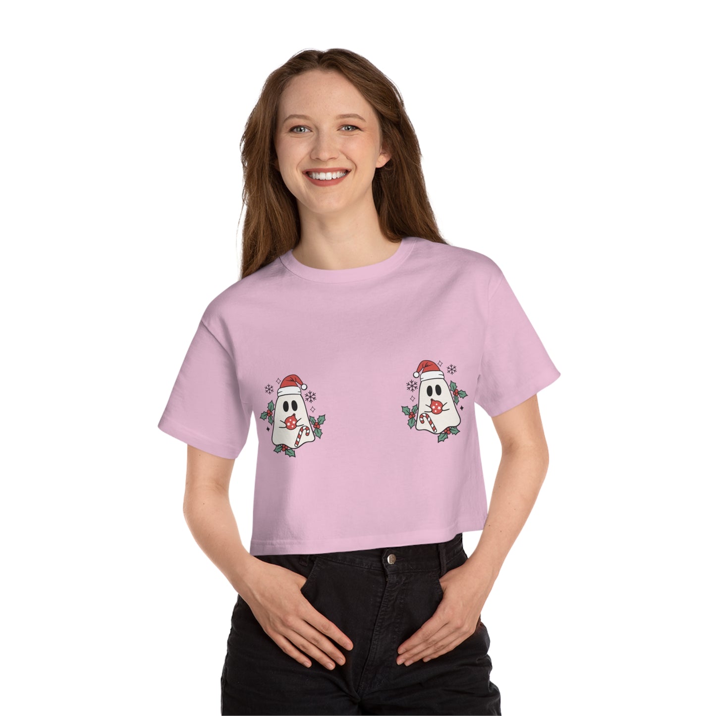 Festive Spirits Champion Women's Heritage Cropped T-Shirt