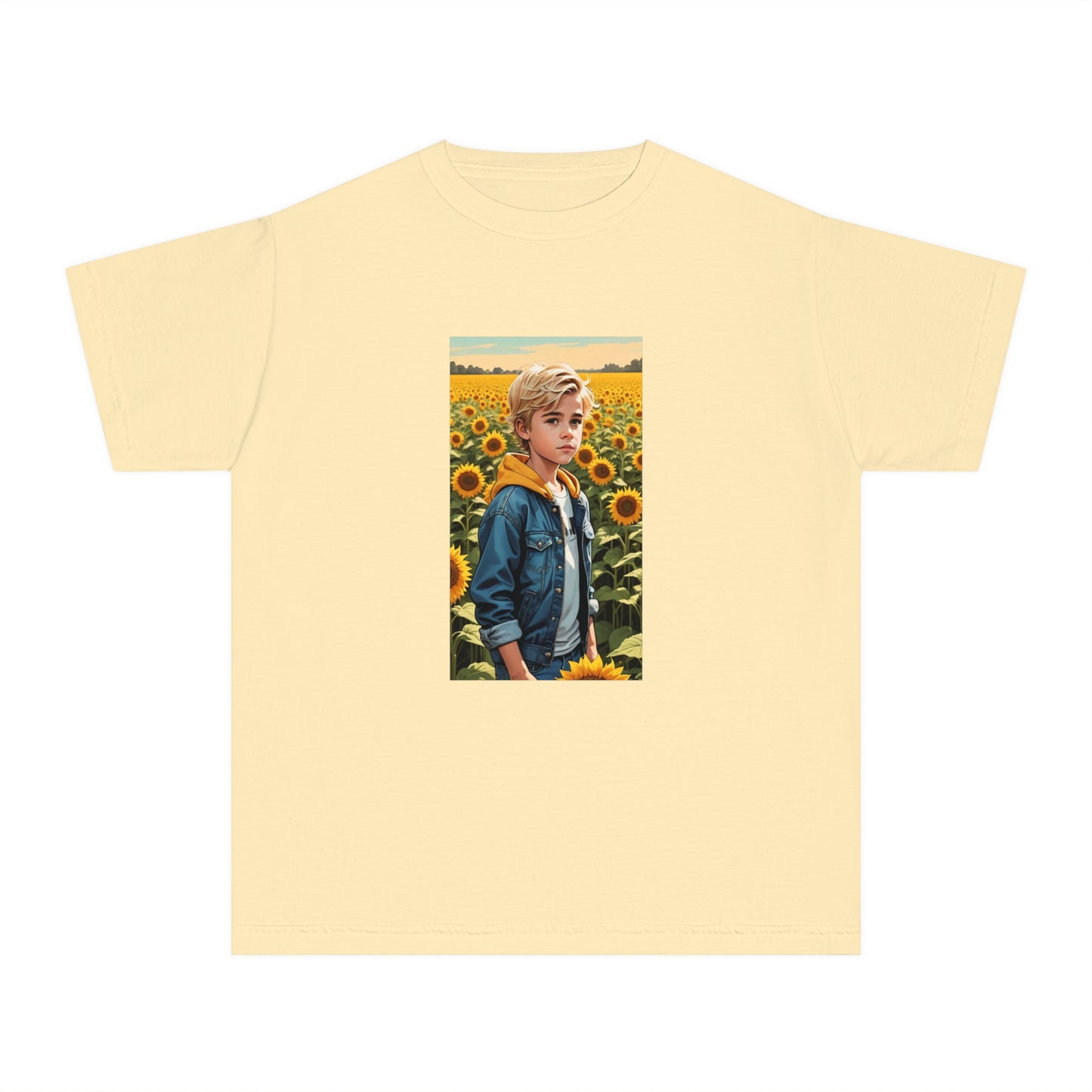 Windsor Wonders Spencer Jr Sunflower Youth Midweight Tee