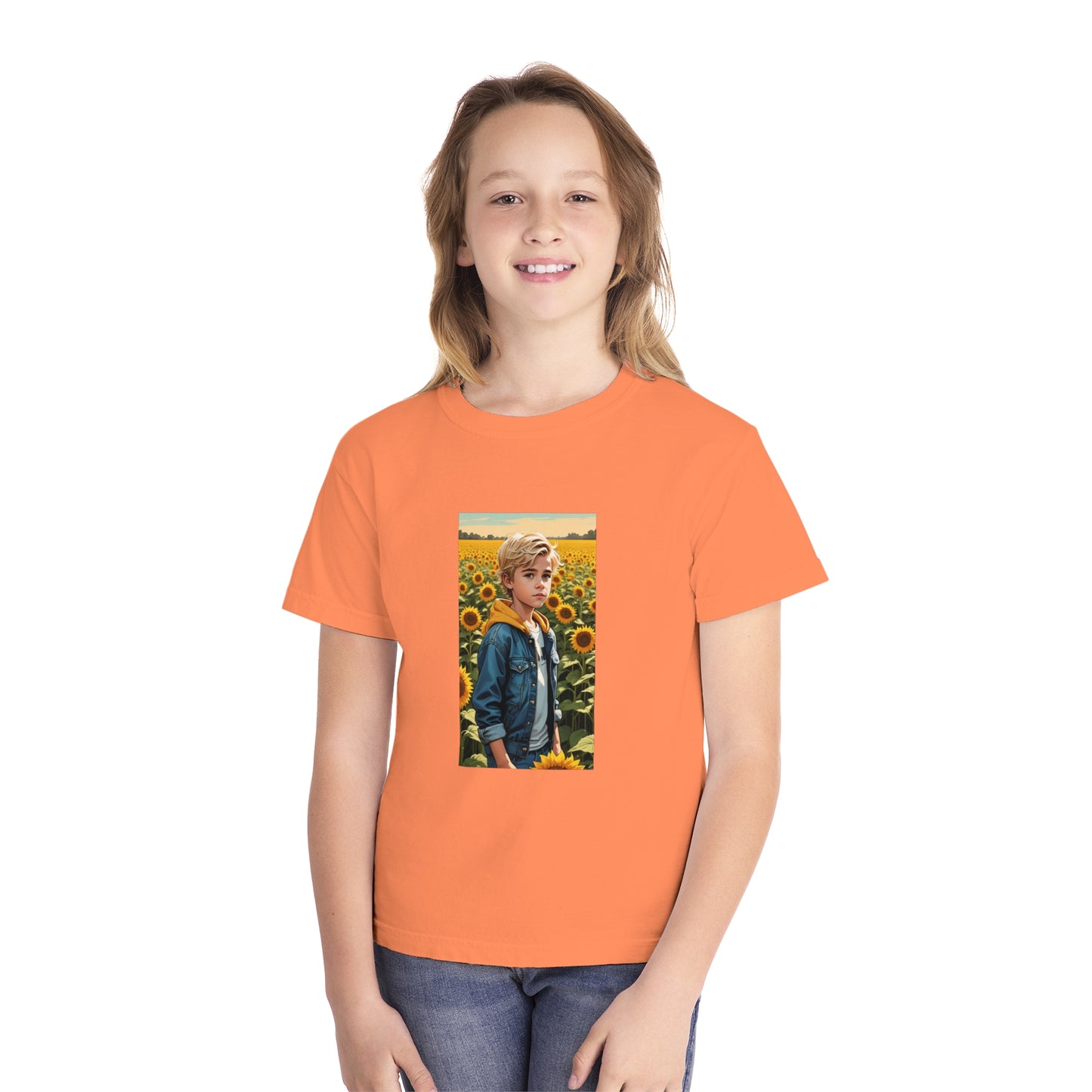 Windsor Wonders Spencer Jr Sunflower Youth Midweight Tee