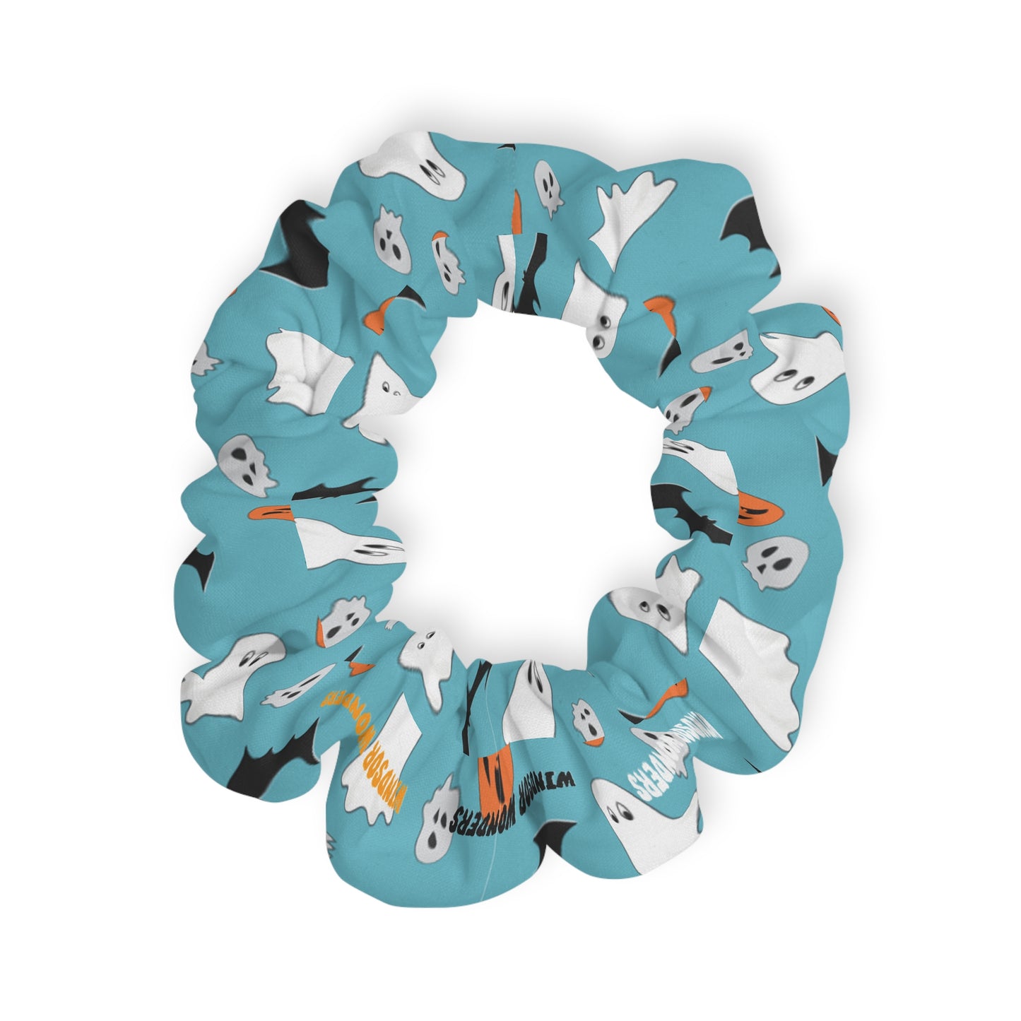 Windsor Wonders Blue Halloween Scrunchie