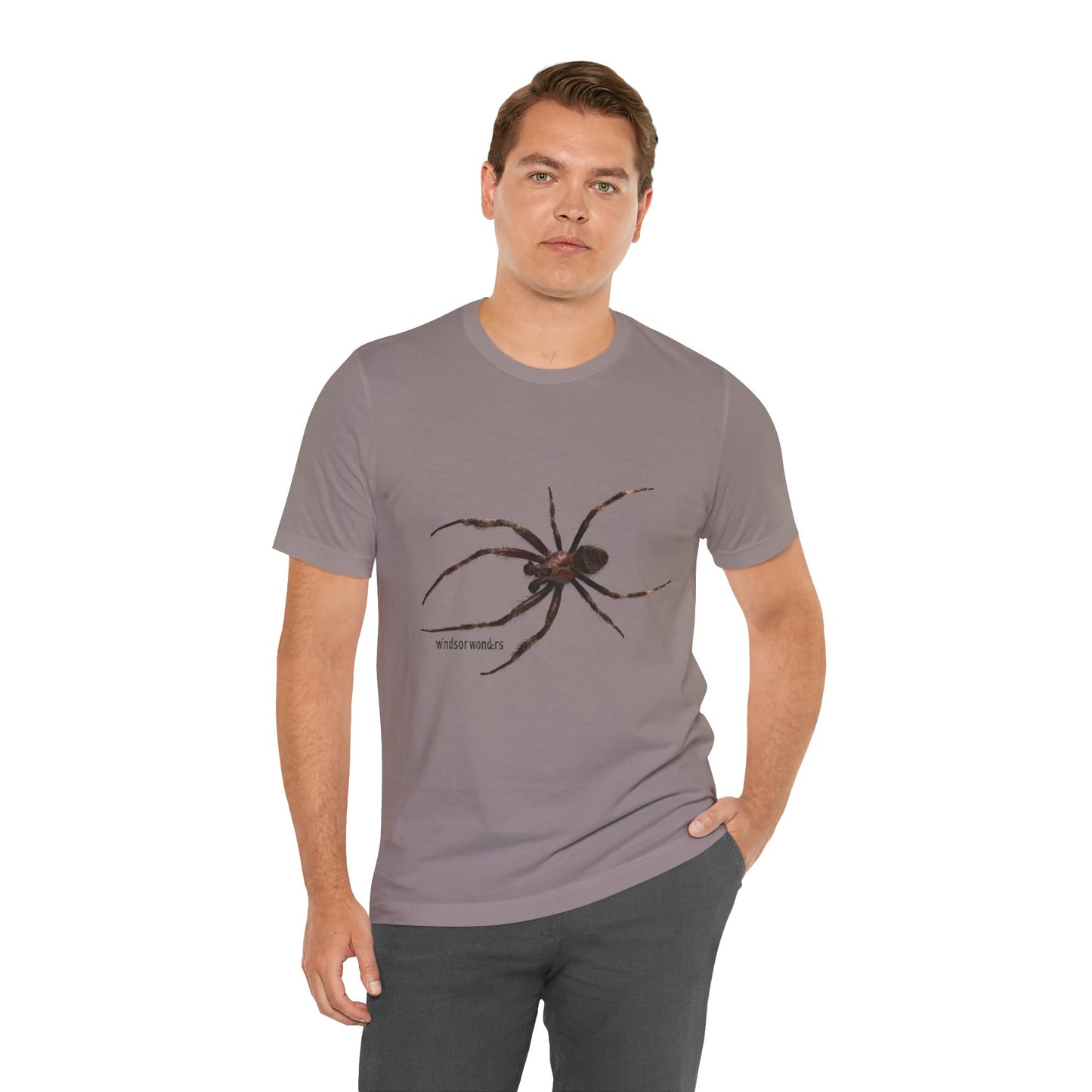 Weaver Spider Tee - Unisex Jersey Short Sleeve Tee, Halloween Shirt, Graphic Tee for Nature Lovers, Gift for Arachnophobes, Casual Wear