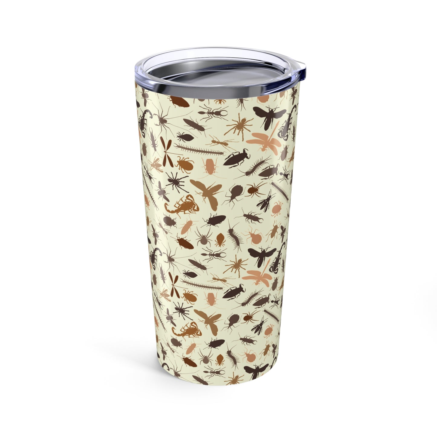 Entomemeology-Inspired 20oz Tumbler | Insect Pattern | Eco-Friendly Travel Mug | Perfect for Gifts, Outdoor Adventures, and Home Use