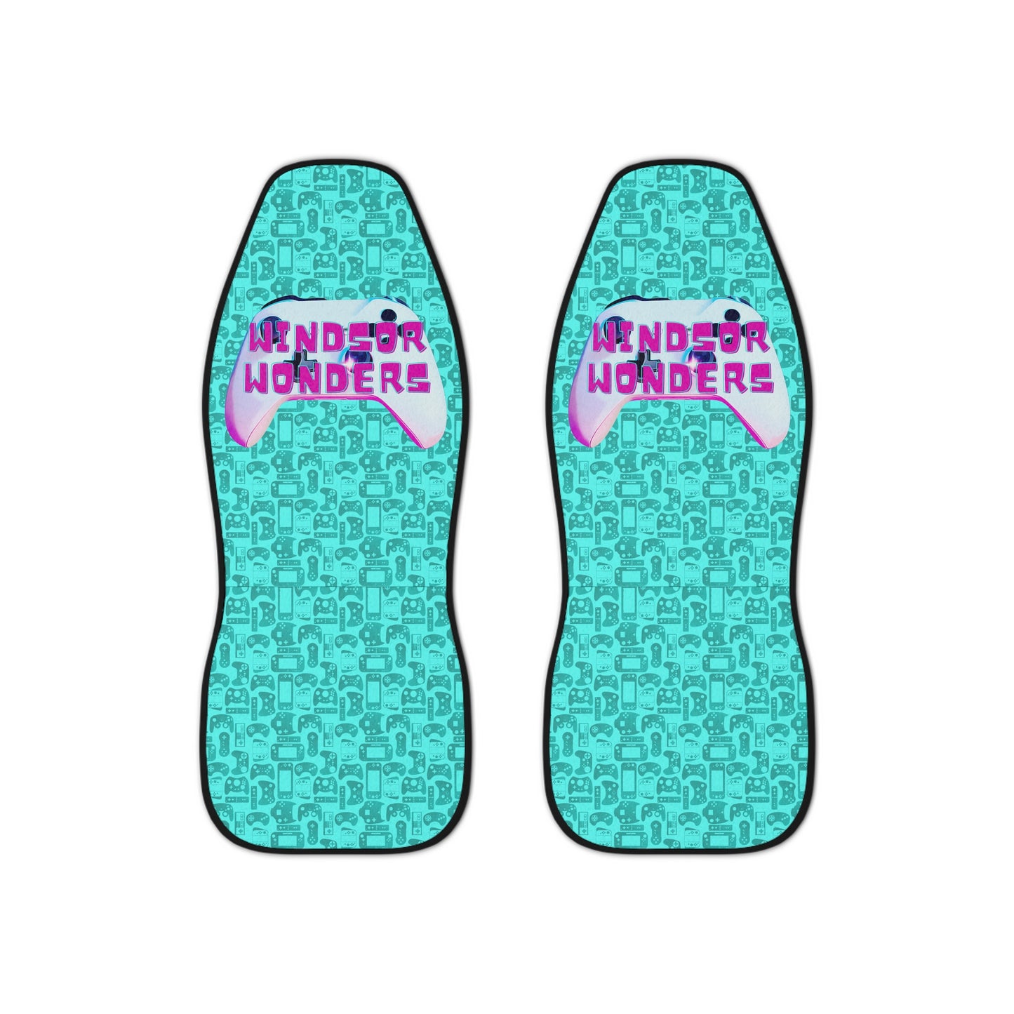 Gaming Car Seat Covers - Windsor Wonders Design (Set of 2)
