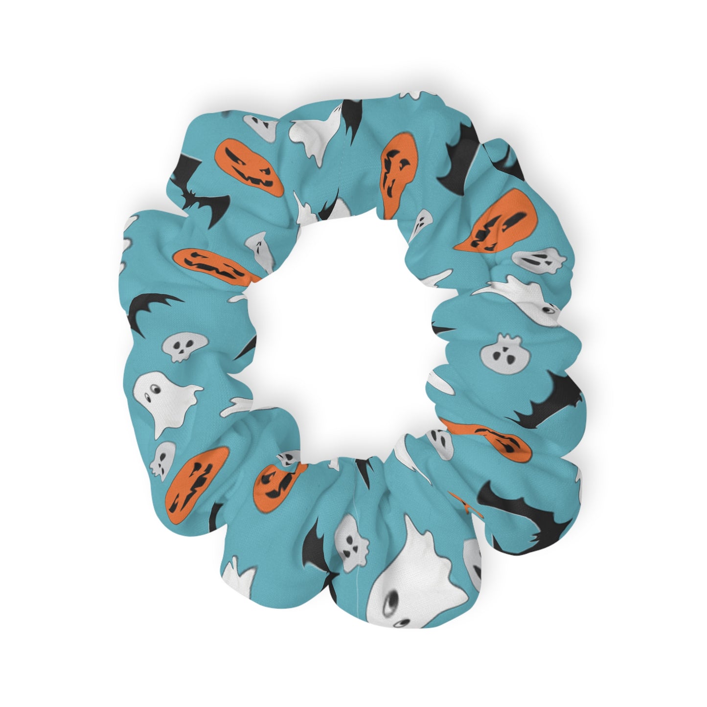 Windsor Wonders Blue Halloween Scrunchie