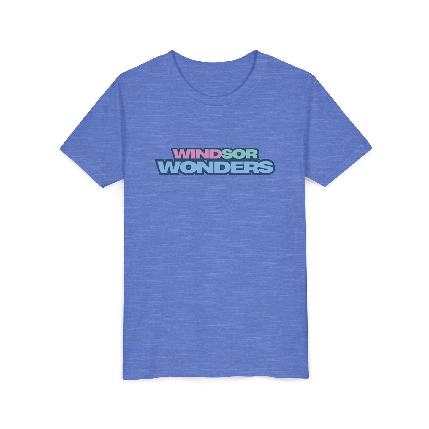 Windsor Wonders Youth Short Sleeve Tee - 'Windsor Wonders' Graphic T-Shirt, Fun Summer Wear, Gift for Kids, Adventure Apparel, Family Outing
