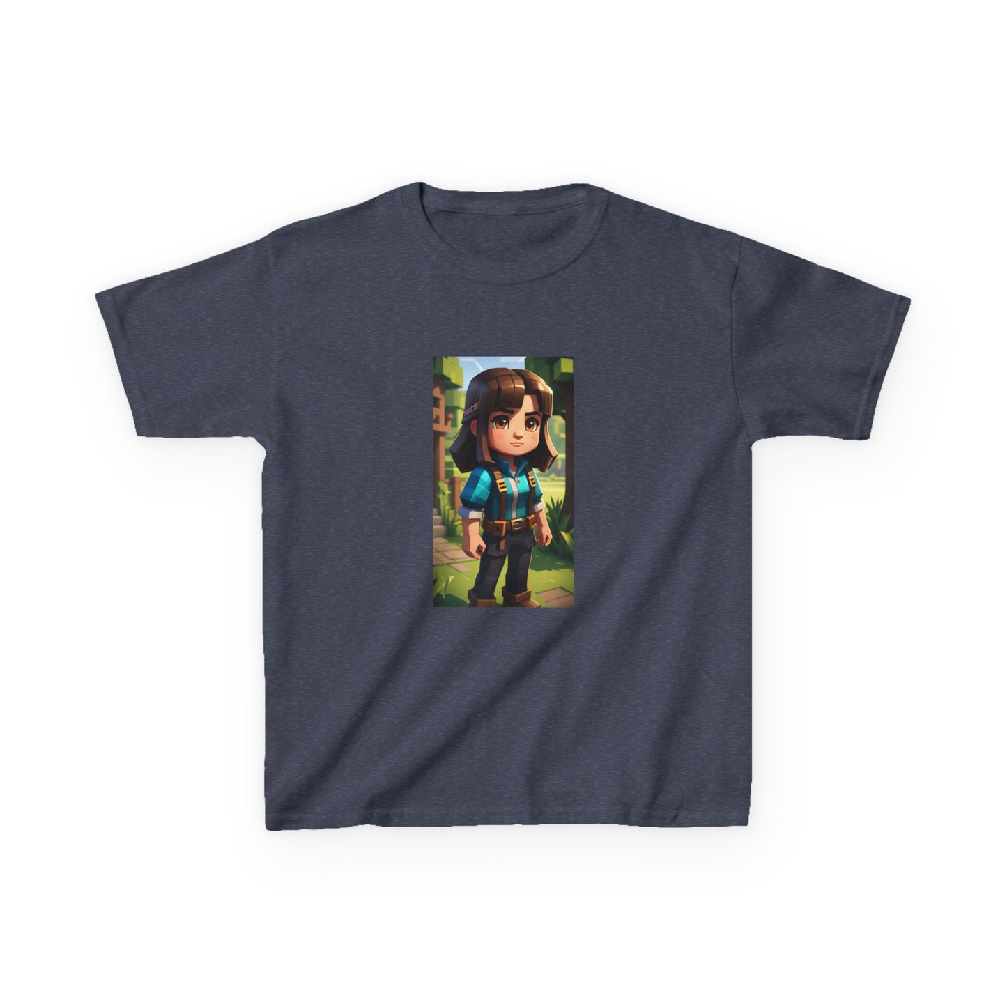 Windsor Wonders Block Gamer Girl Kids Heavy Cotton™ Tee