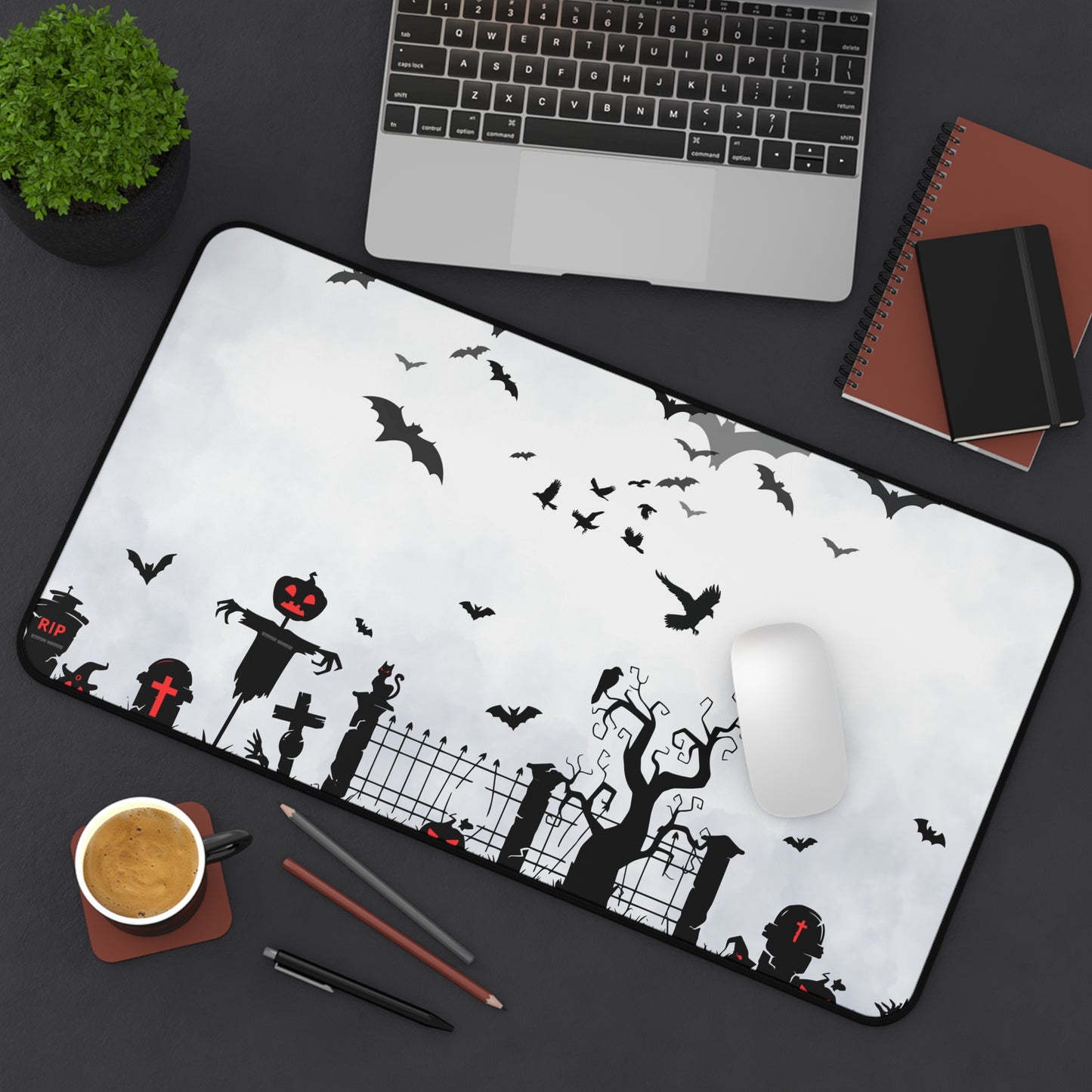 Windsor Wonders White Graveyard Desk Mat