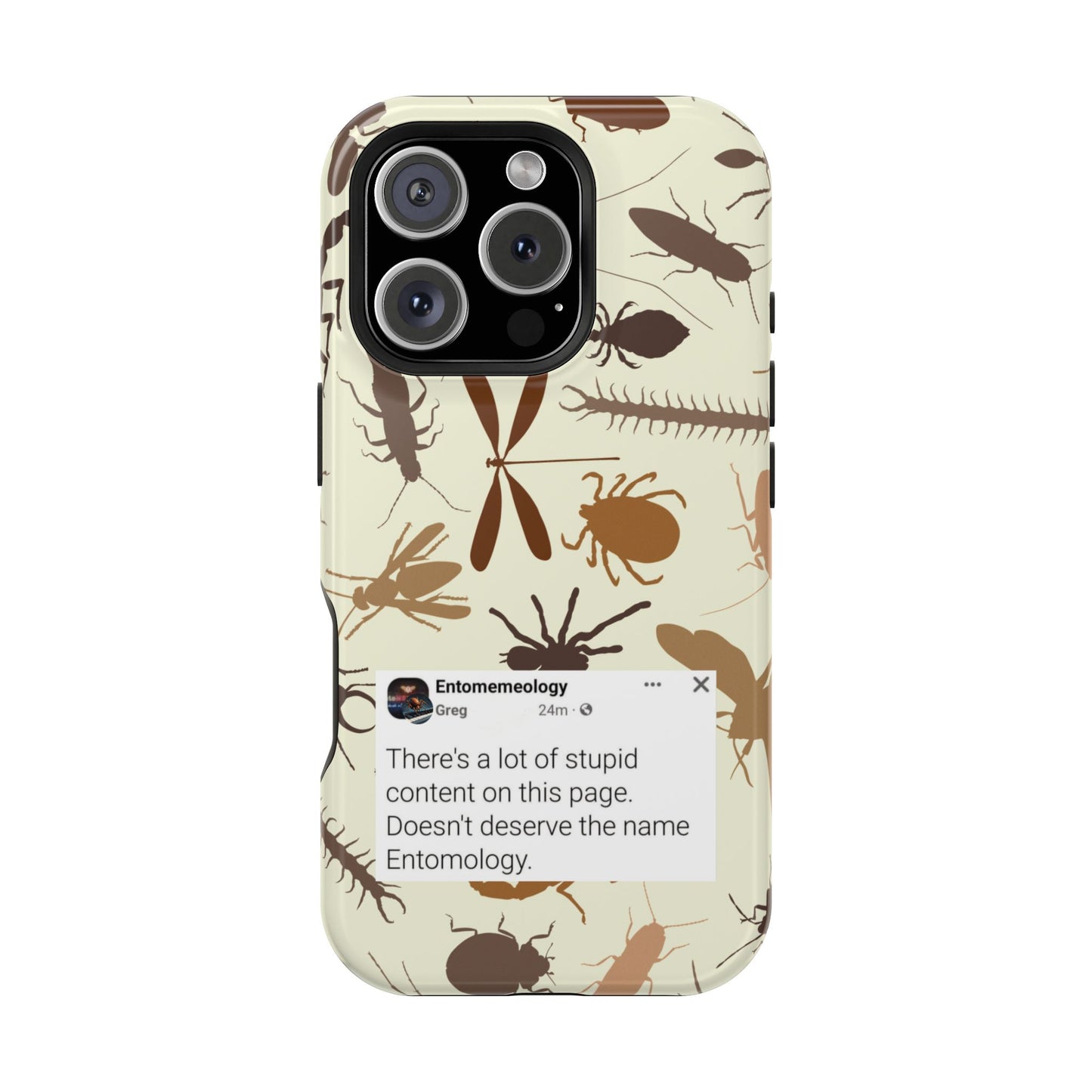 Unique Entomemeology Greg Bug Design Magnetic Tough Cases, Insect Lover Phone Cover, Durable Smartphone Case, Entomology Gift for Nature Enthusiasts, [...]