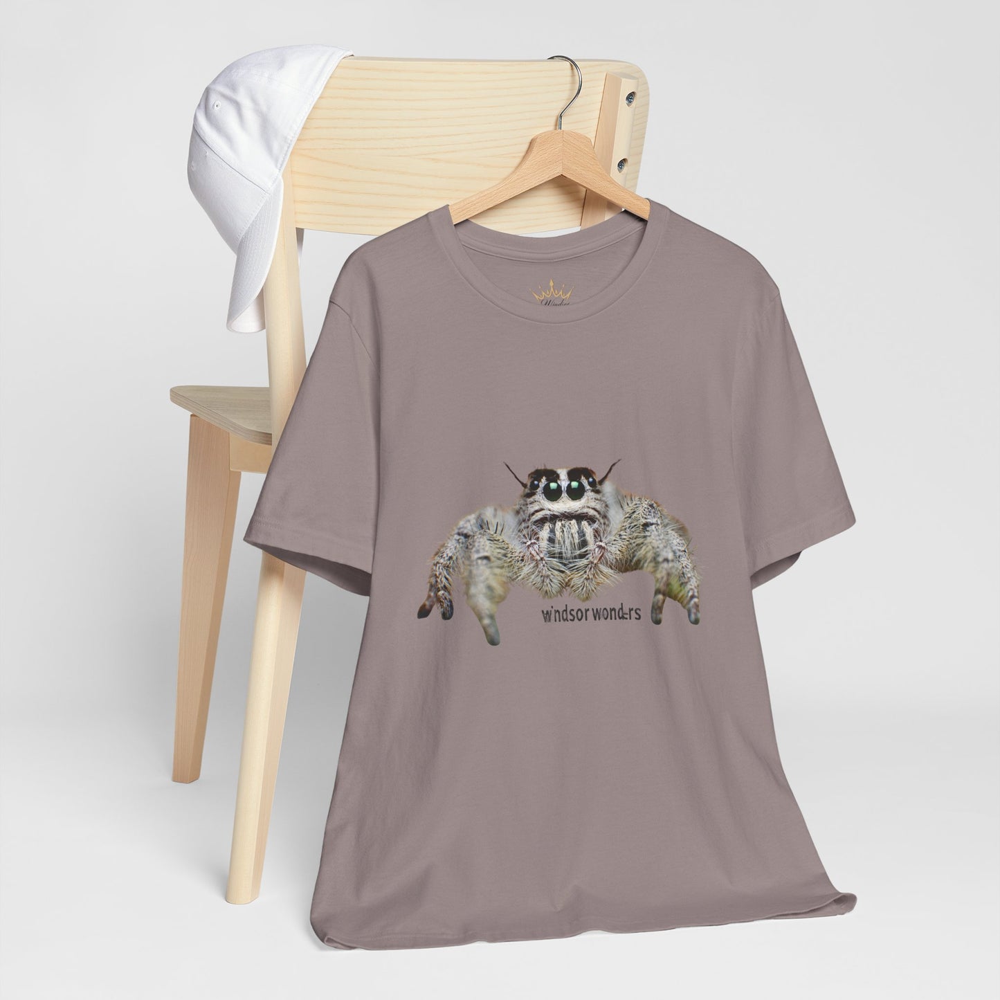 Windsor Wonders Spooder-Inspired Unisex Tee, Cute Cat Shirt, Animal Lover Gift, Fun Graphic Tees, Unique Casual Wear