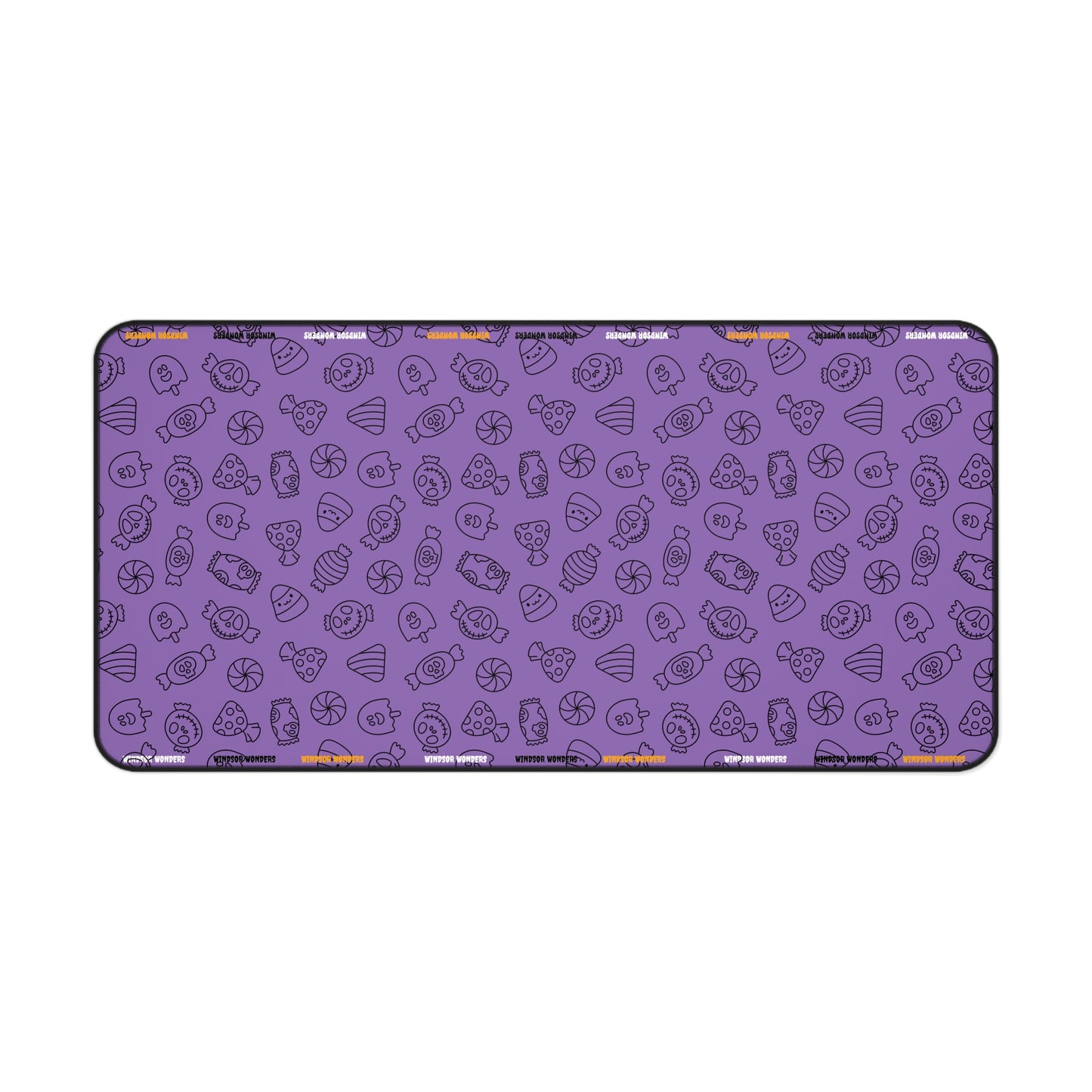 Windsor Wonders Light Purple Halloween Candy Desk Mat