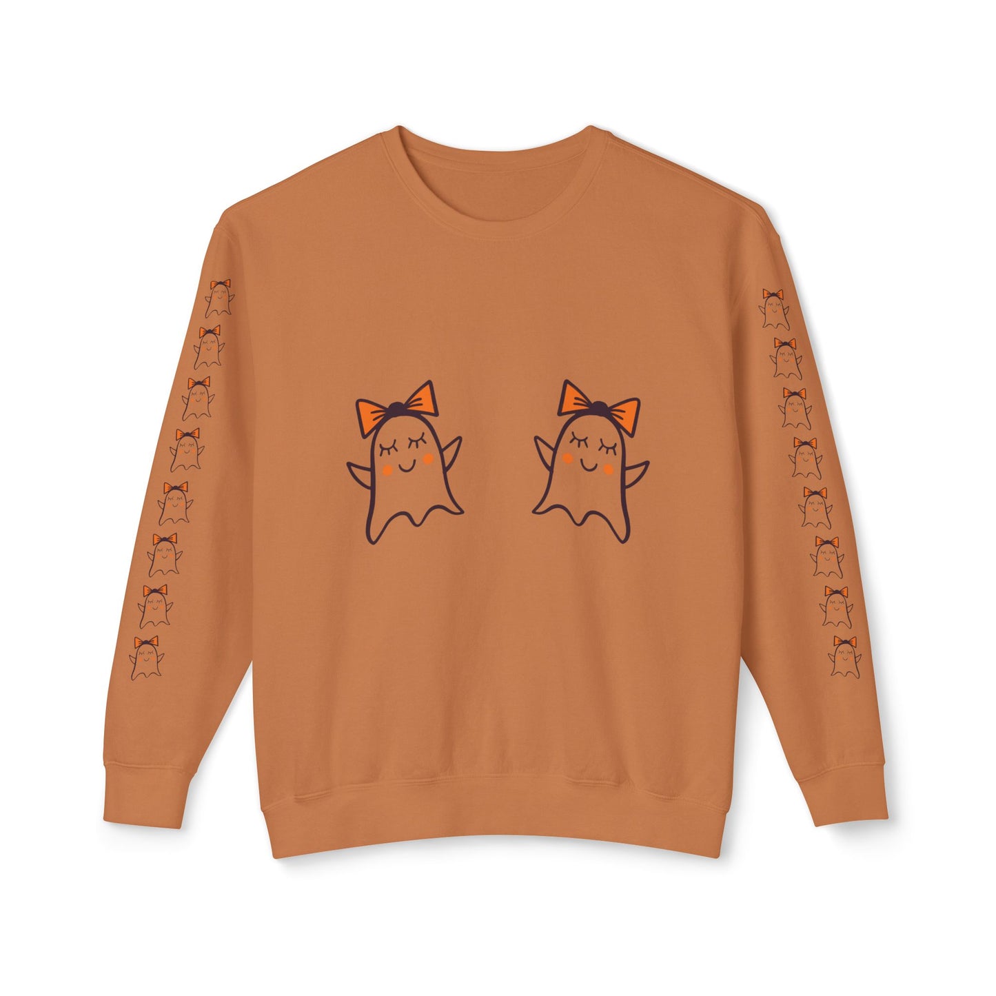 Cute Ghosts Unisex Lightweight Crewneck Sweatshirt