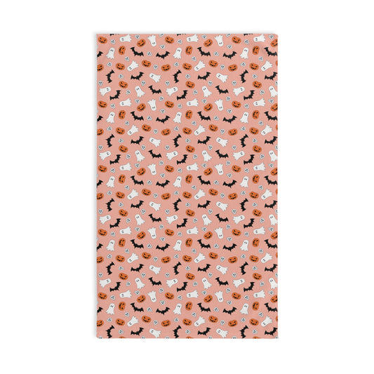 Windsor Wonders Orange Halloween Hand Towel