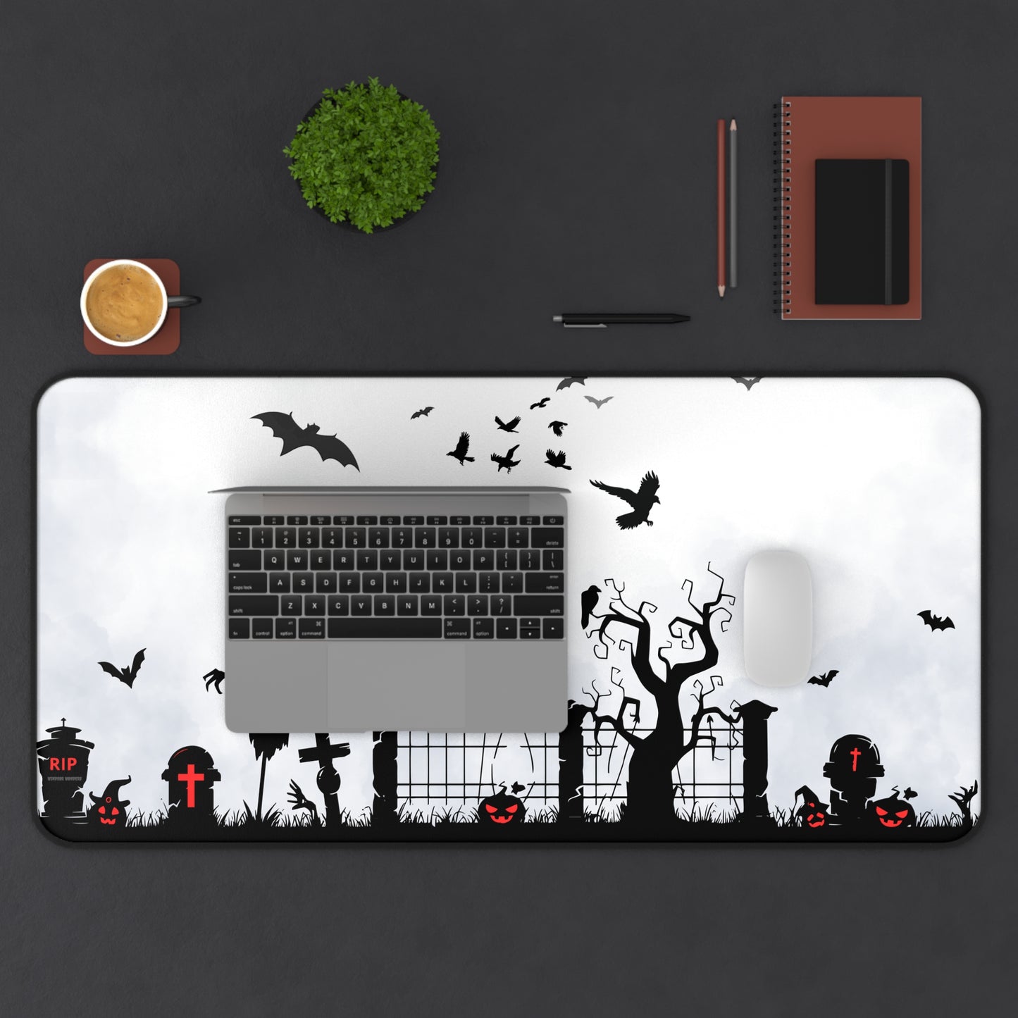 Windsor Wonders White Graveyard Desk Mat