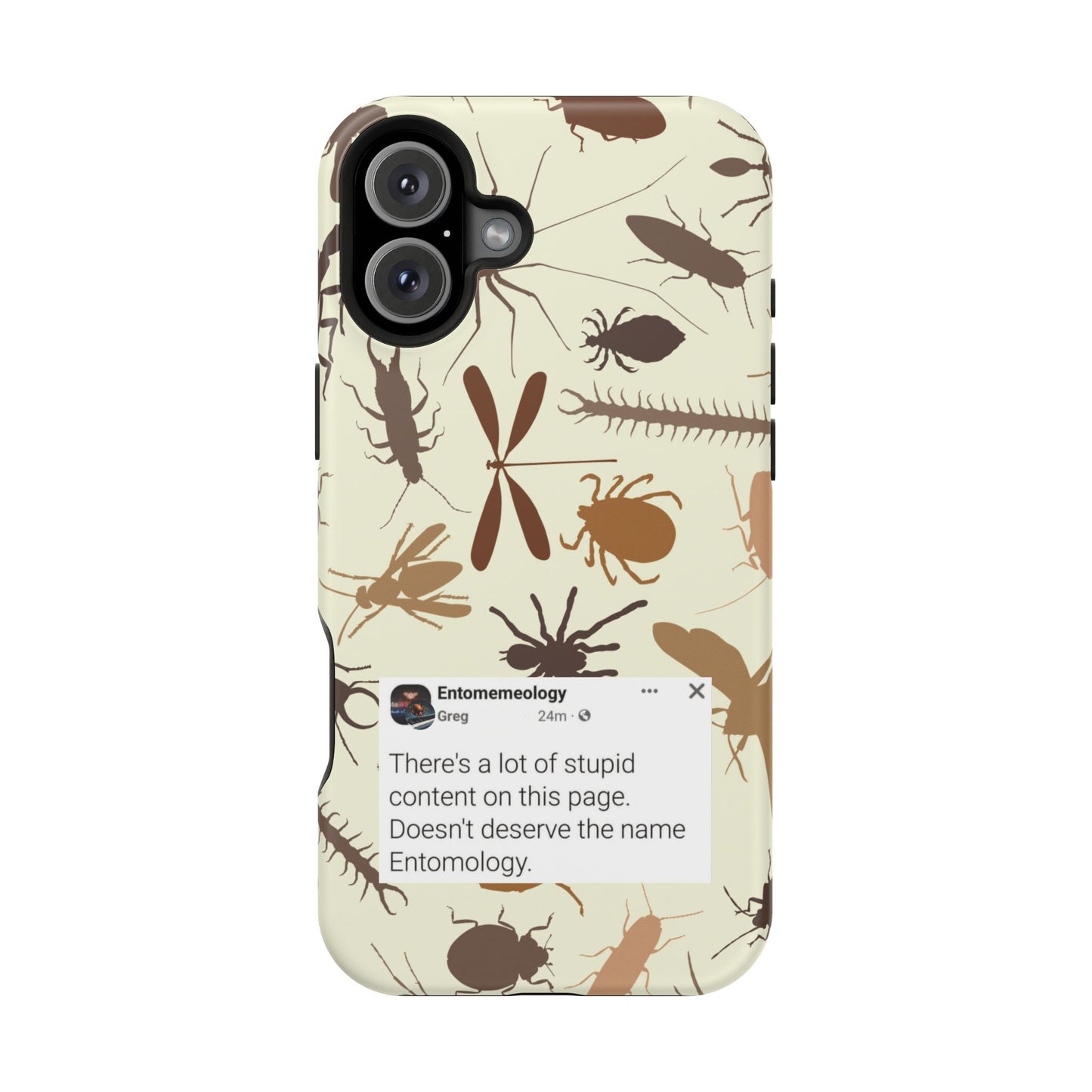 Unique Entomemeology Greg Bug Design Magnetic Tough Cases, Insect Lover Phone Cover, Durable Smartphone Case, Entomology Gift for Nature Enthusiasts, [...]