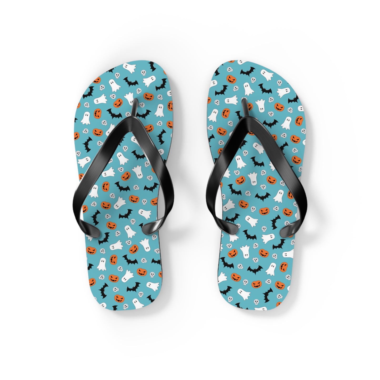 Windsor Wonders Blue Halloween Flip Flops