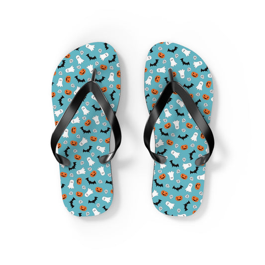 Windsor Wonders Blue Halloween Flip Flops