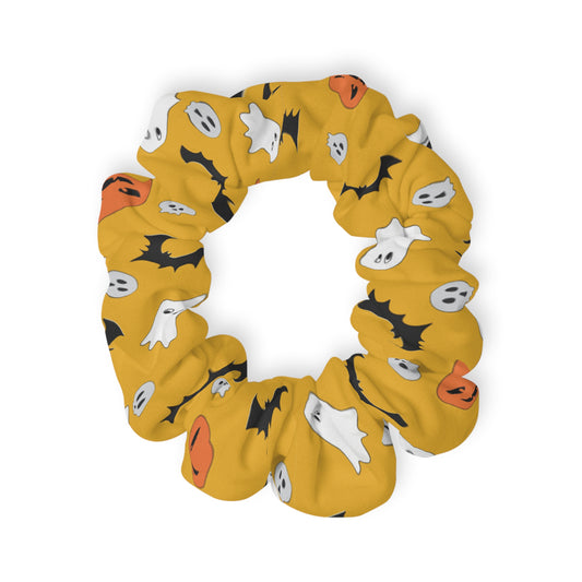 Windsor Wonders Yellow Halloween Scrunchie