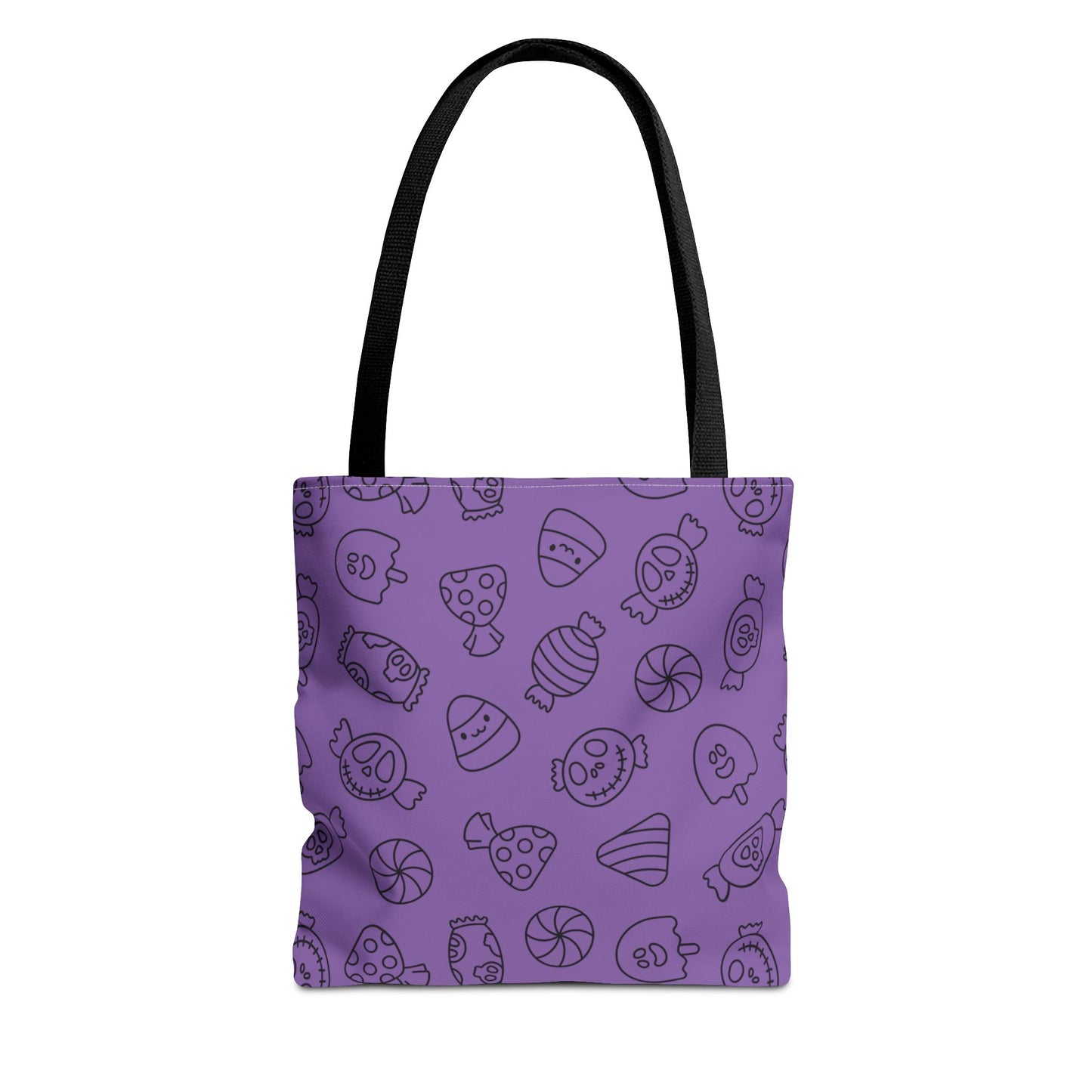 Windsor Wonders Light Purple Halloween Candy Tote Bag (AOP)