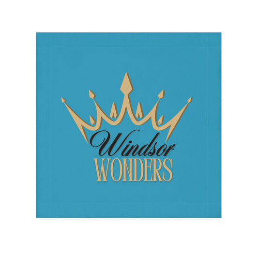 Luxurious Windsor Wonders Crown Face Towel, Spa Essentials, Gift for Her, Bathroom Decor, Bridal Shower, Home Spa, Personalized Towel
