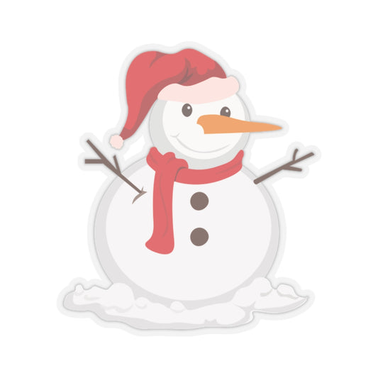 Snowman Kiss-Cut Stickers