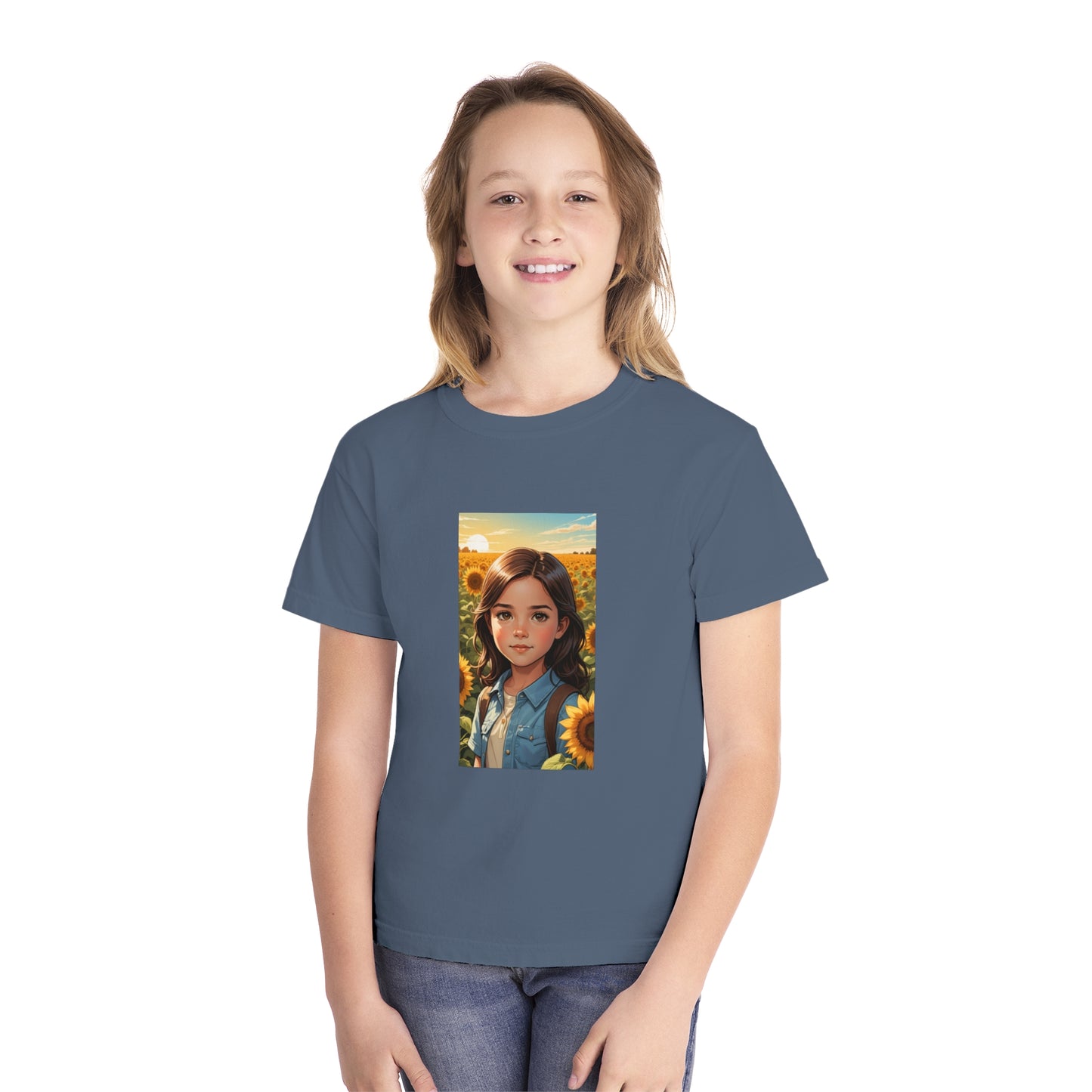 Windsor Wonders Madi Sunflower Youth Midweight Tee