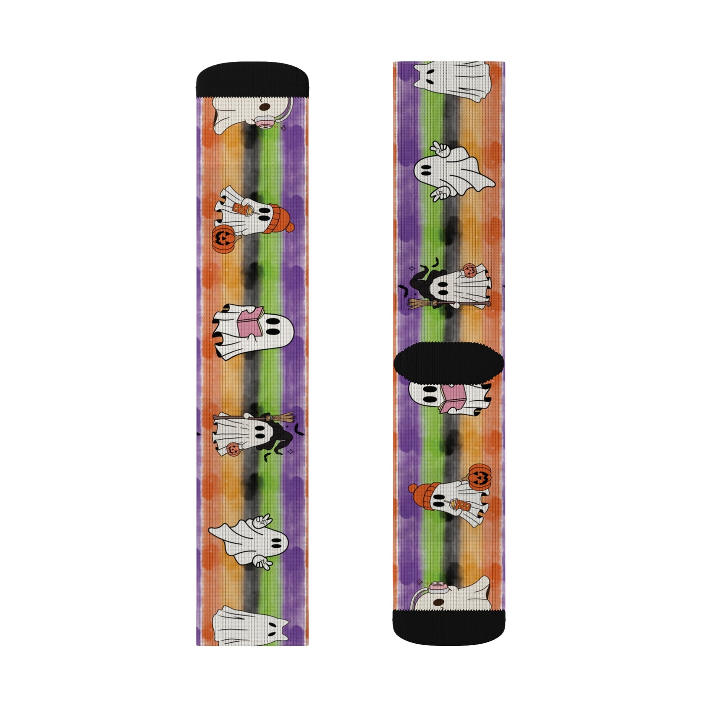 Windsor Wonders Halloween Ghosts Sublimation Socks