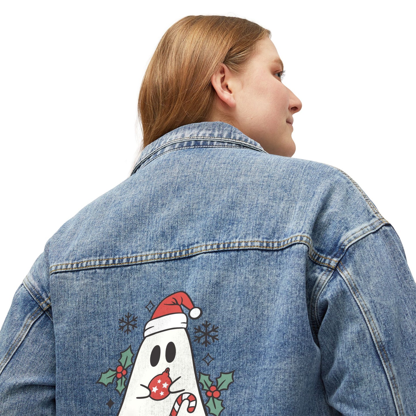Big Festive Spirits Women's Denim Jacket