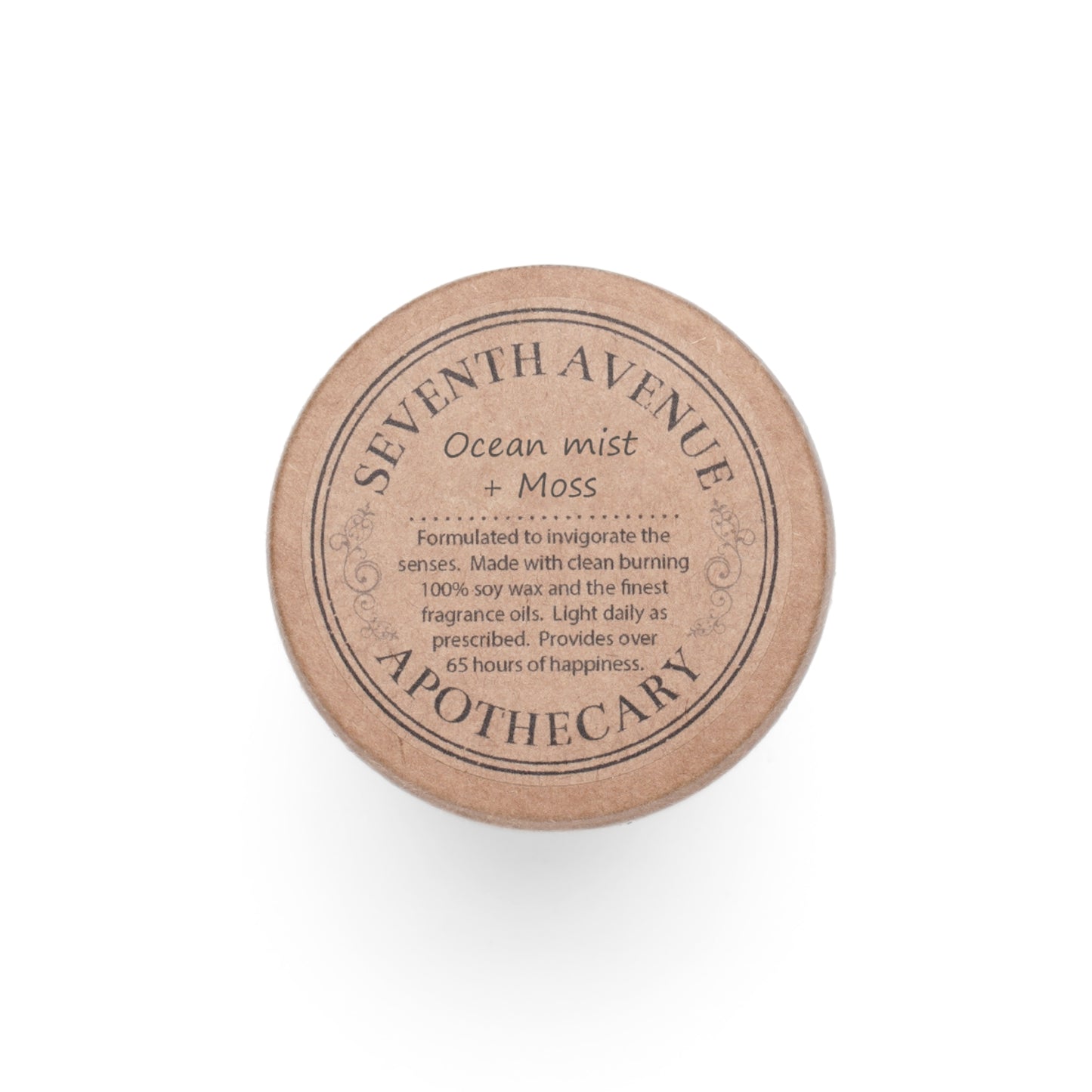 Scented Candle - Full Glass, 11oz, Orange Halloween wrapped