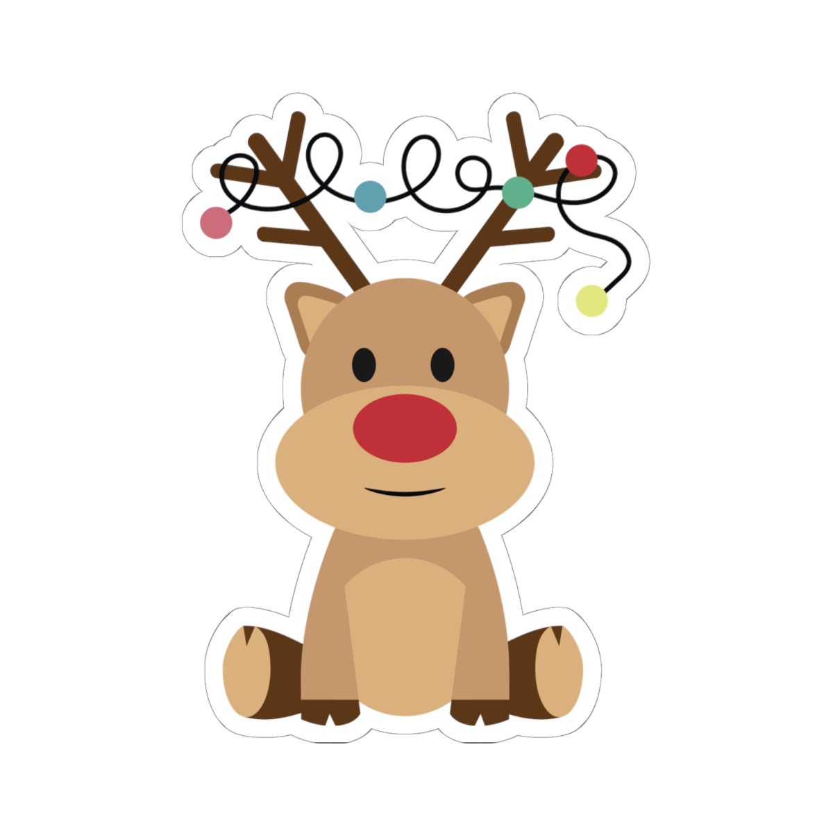 Little Reindeer Kiss-Cut Stickers