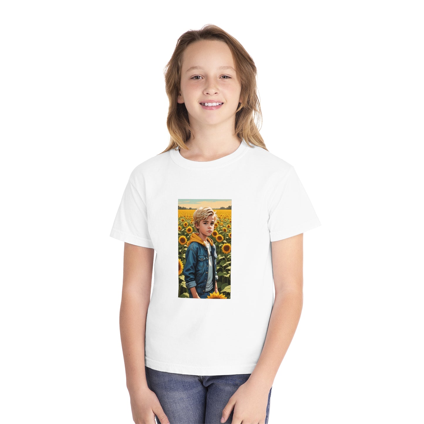 Windsor Wonders Spencer Jr Sunflower Youth Midweight Tee