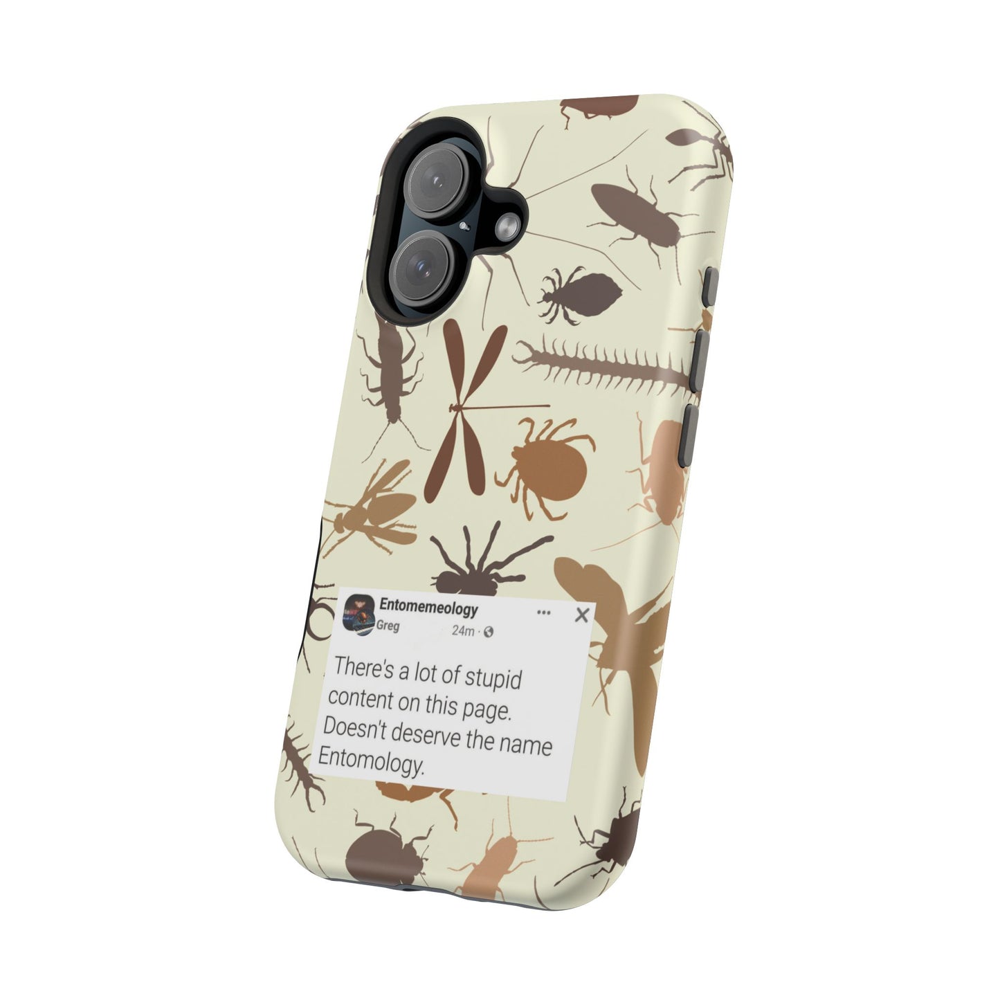 Unique Entomemeology Greg Bug Design Magnetic Tough Cases, Insect Lover Phone Cover, Durable Smartphone Case, Entomology Gift for Nature Enthusiasts, [...]