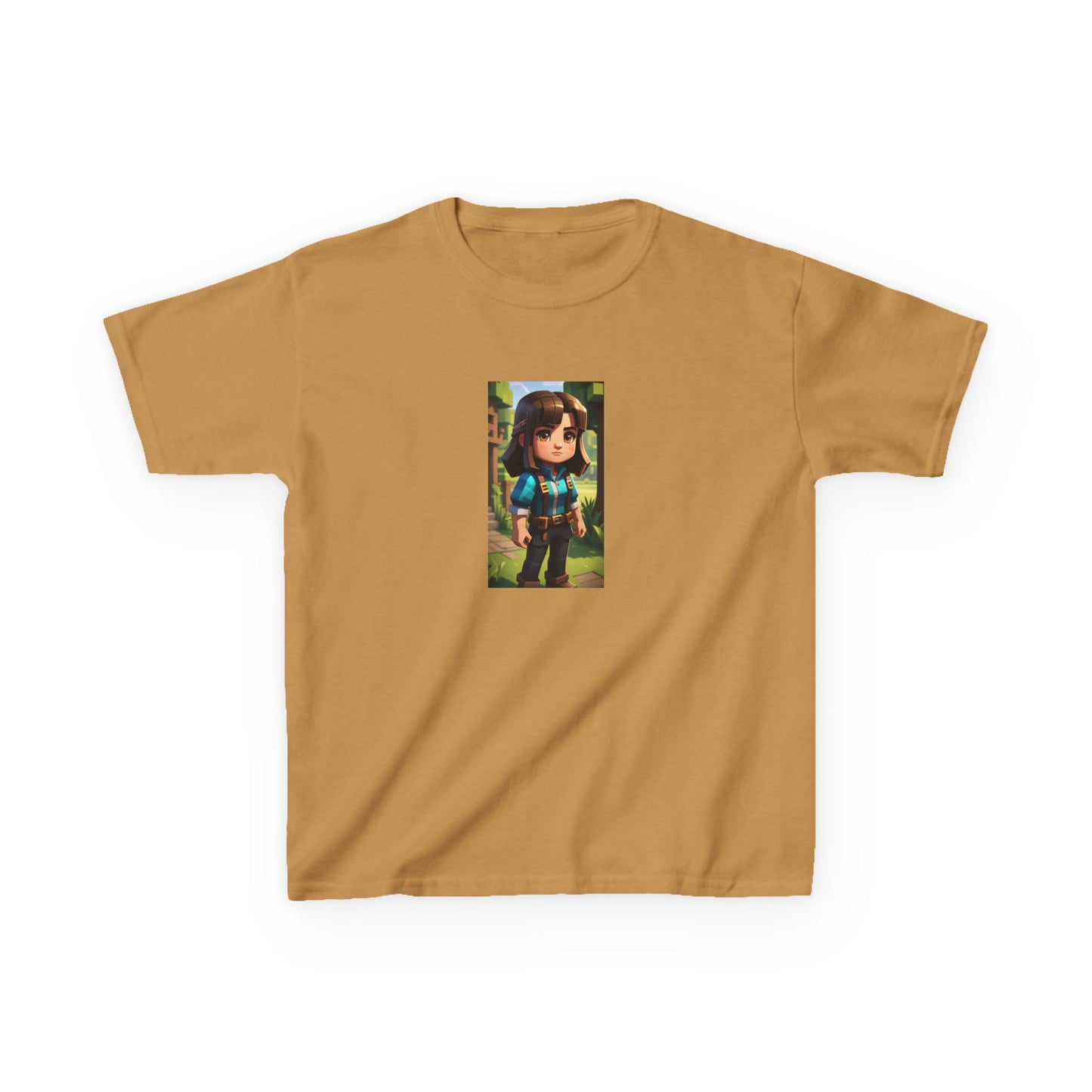Windsor Wonders Block Gamer Girl Kids Heavy Cotton™ Tee