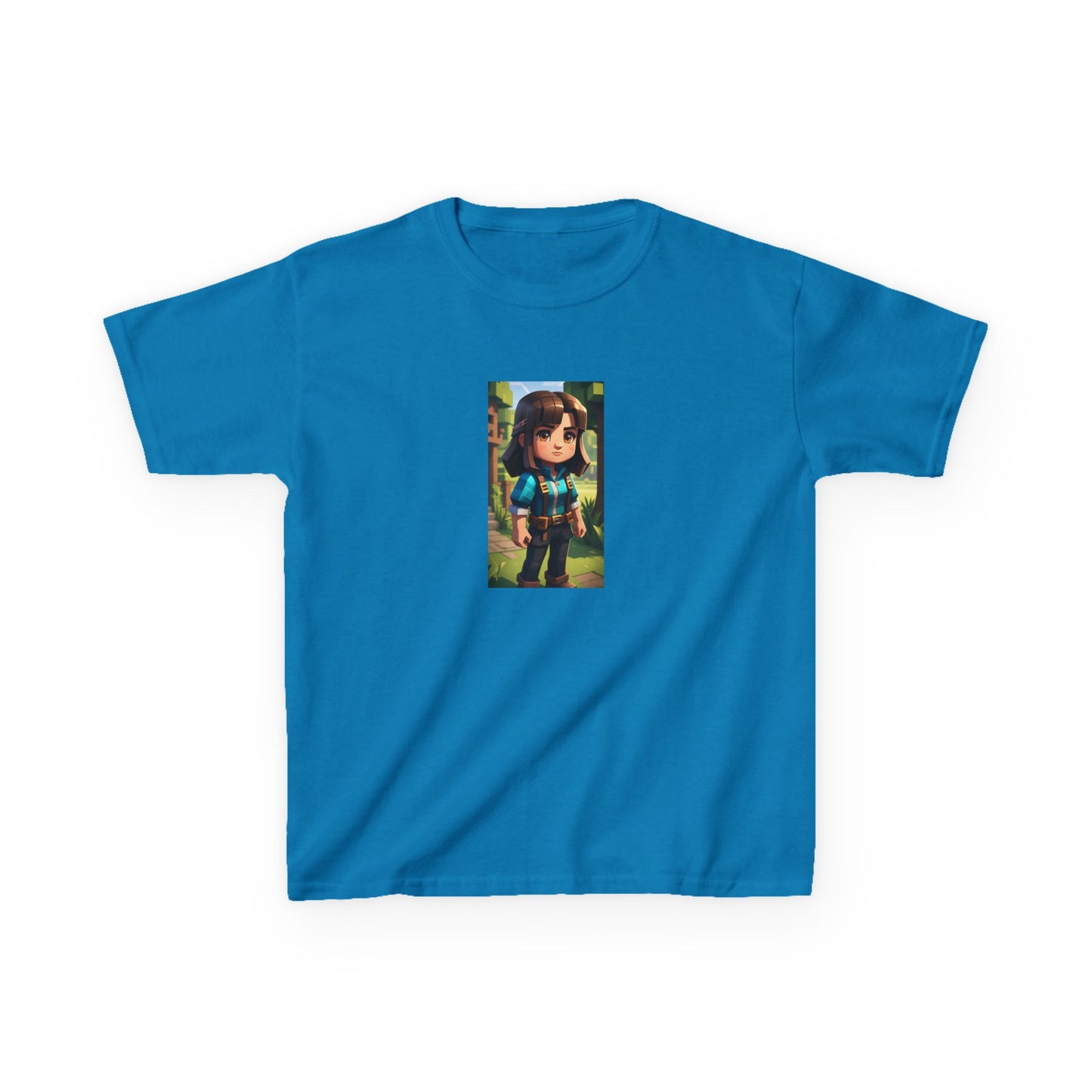 Windsor Wonders Block Gamer Girl Kids Heavy Cotton™ Tee
