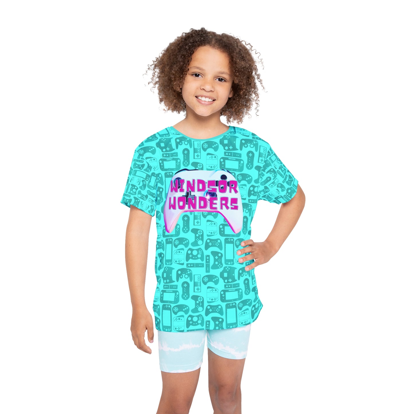 Windsor Wonders Games Kids Sports Jersey (AOP)