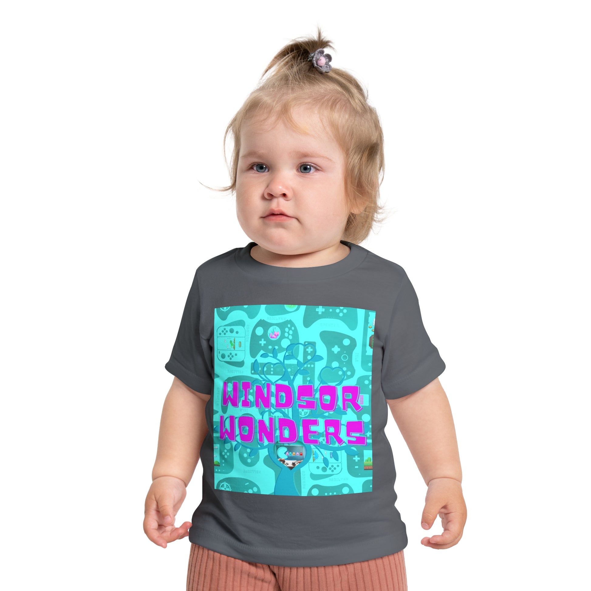 baby wearing Windsor Wonders t shirt
