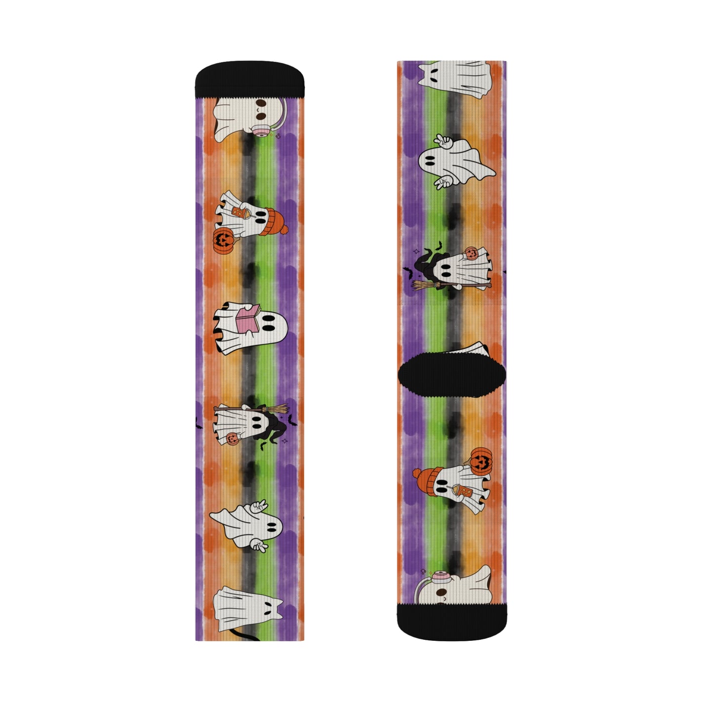 Windsor Wonders Halloween Ghosts Sublimation Socks